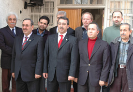Hançerli ve Kaynak TYB'yi ziyaret etti
