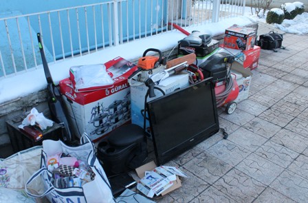 58 yaşındaki şüpheli, çalıntı malları pazarda satıyormuş
