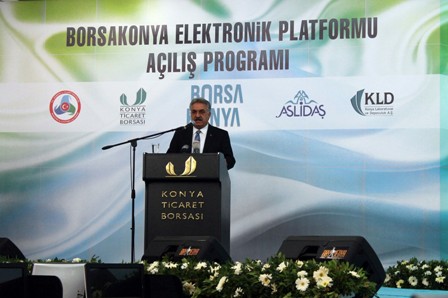 Borsakonya elektronik platform açıldı