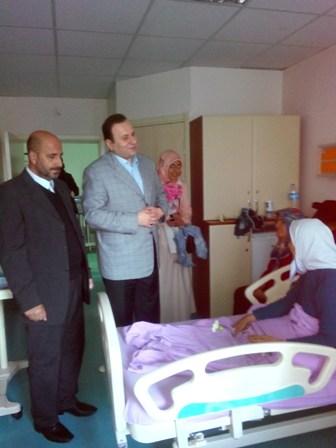 Latif Cem Baran’dan hastalara ziyaret