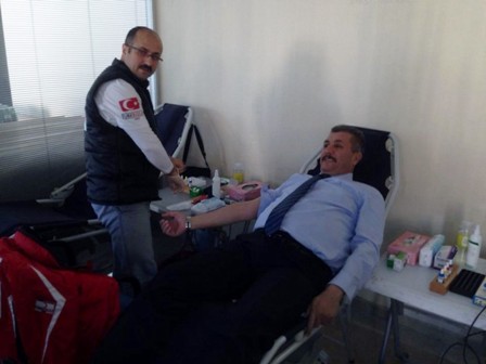 Konya SMMMO’da kan bağışı kampanyası