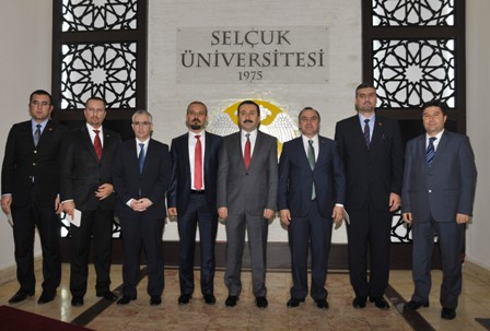 Büyükelçi Muçaj'dan SÜ'ye ziyaret