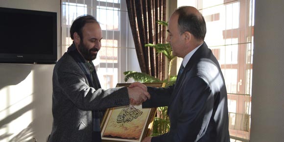 Vali Erol'a ziyaret