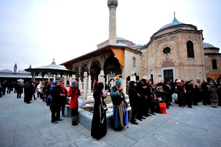 Mevlana Müzesi'nde Şeb-i Arus Duası