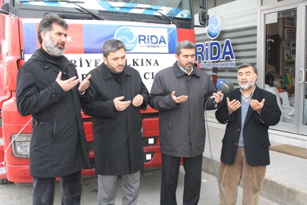 RİDA-DER'den mazlum Suriye halkına yardımlar devam ediyor