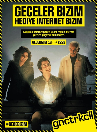 gnctrkcll’lilere geceleri  paketi kadar internet hediye