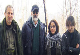 İki ünlü yazar Kandil'de PKK ile