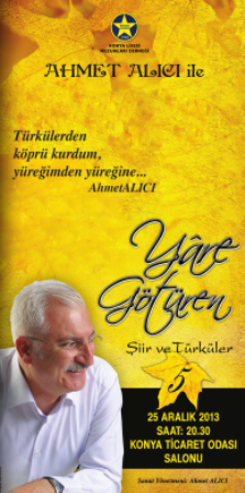 Ahmet Alıcı, Konya Lisesi’nin konuğu olacak