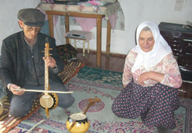 Su kabağından yapılan saz