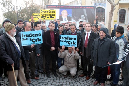 Konya’da “İradene Sahip Çık” eylemi