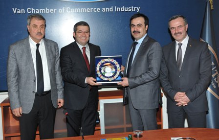 Van Ticaret ve Sanayi Odası'na ziyaret