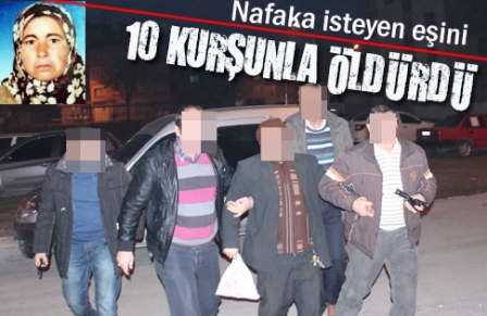 Karısını 10 yıl önceki taştan korkup öldürmüş