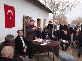 Tahir Akyürek'ten Ereğli'nin belde ve köylerine ziyaret
