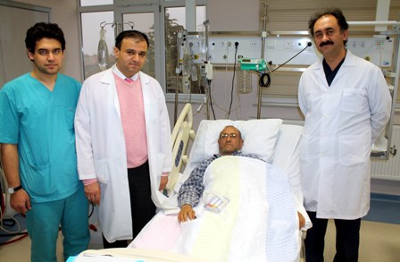 Yeni yılda böbrek nakliyle yeniden doğdu