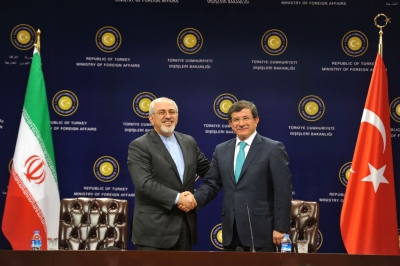 Davutoğlu, Zarif'i ağırladı