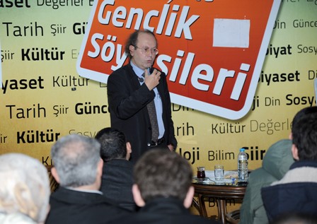 Gençlik söyleşileri’nin konuğu oldu