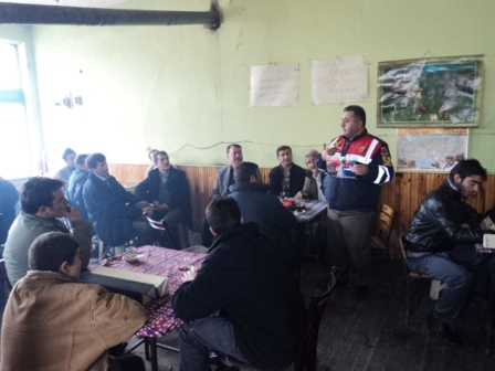 Jandarmadan insan hakları semineri