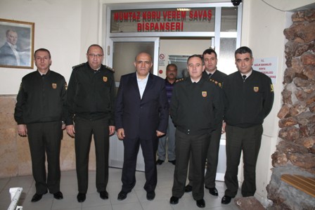 Jandarma’dan verem savaş’a ziyaret