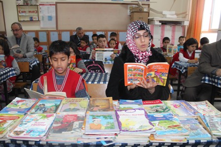 Ödüllü kitap okumaya  büyük ilgi