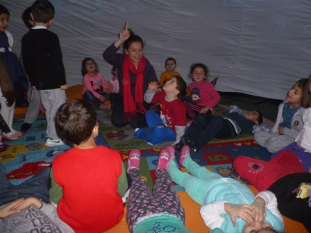 Öğretmen Fuat Altan anaokulunda Gökevi  kuruldu