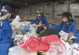 Atıklar çevreyi kirletmiyor