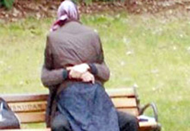 'Aşk için türban dinlenmez'miş!