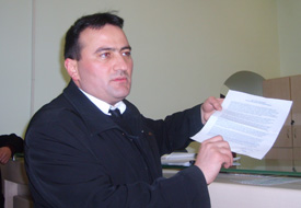 Başkan Akyürek'e faksla ulaştılar