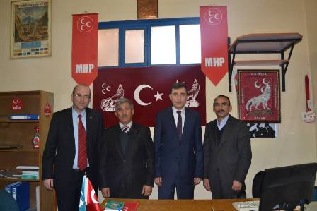 MHP İl Başkanı Taşcı'dan Akören'e ziyaret