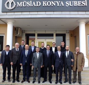 Toprak, iş dünyasının temsilcileriyle buluştu