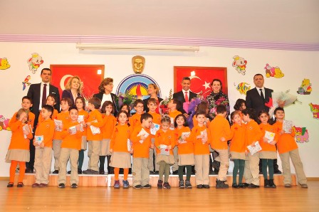 Gündoğdu Koleji öğrencileri çiçek açtı