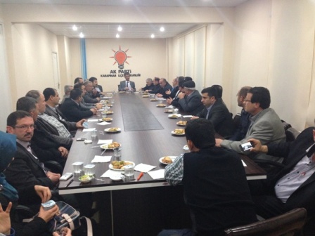 AK Parti Karapınar İlçe Teşkilatı Yeni Binasına Taşındı