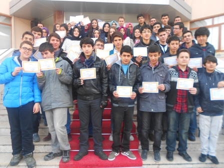 Özel Enderun Liselerinde karne heyecanı