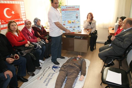 Kulu’da ilk yardım eğitimi