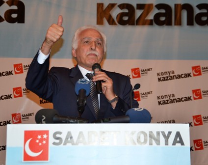 Saadet seçimlerde iddialı