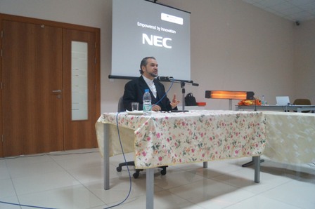 Özel  Lale Koleji’nde konferans verdi