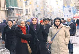 İşte 'özgürlük' isteyen başörtülüler!