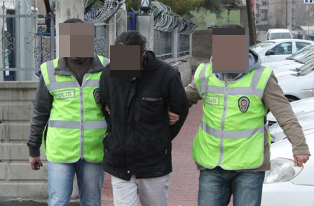Cami musluklarını çalan hırsız yakalandı