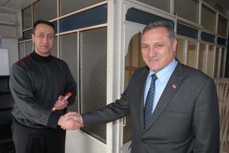 Halil Açıl'dan esnaf ziyareti