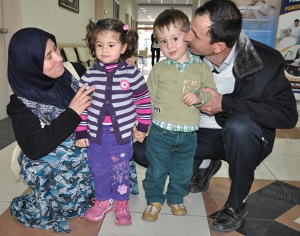 Tüp bebek ikizler, ailenin mutluluk kaynağı