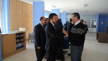 Oğuz'dan kamu kurumlarına ziyaret