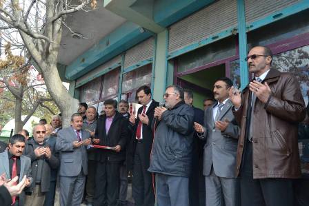 Taşcı,  seçim bürosu  açılışına katıldı