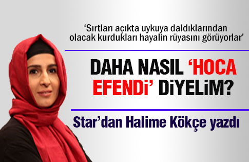 daha nasil hoca efendi diyelim