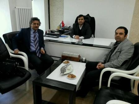Özcan’dan Adem Alemdar'a ziyaret