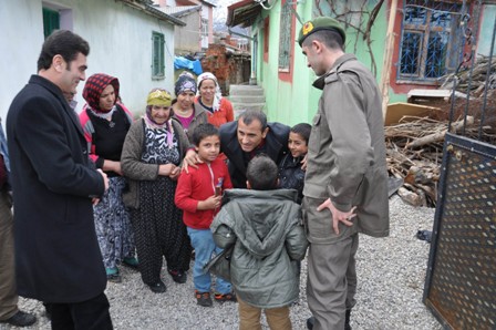 Kaymakam Sonel’den taziye ziyaretleri