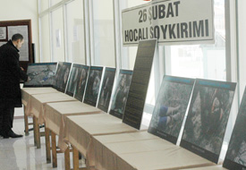 ‘Hocalı katliamı’ sergisi açıldı