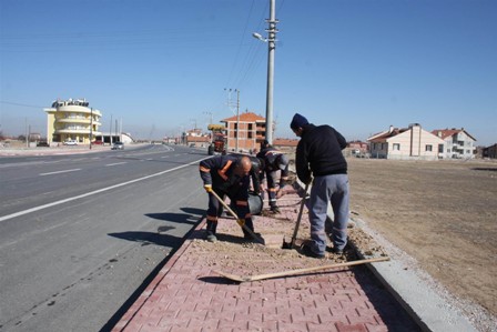 Karatay'da yaza hazırlık çalışmaları