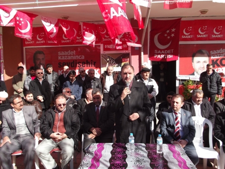 Özkafa beldeleri ziyaret etti