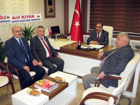 Tüfekcioğlu’na meclis’ten ziyaret