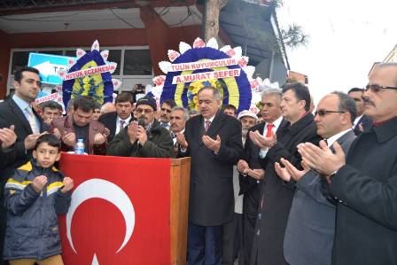 MHP Hüyük seçim bürosu coşkulu  bir şekilde açıldı