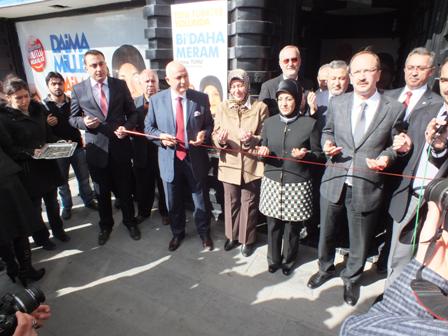 AK Parti Meram Belediye Başkan Adayı Fatma Toru Seçim Bürosu Açtı